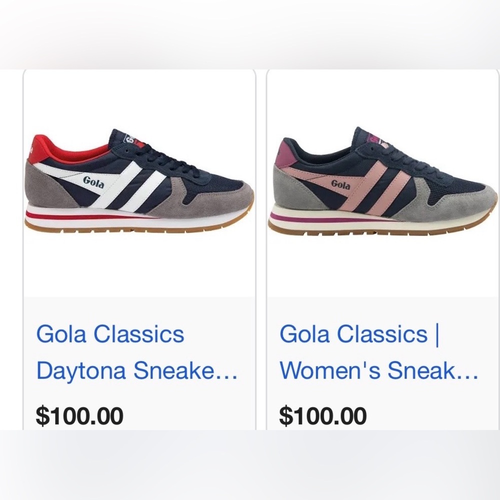 Gola Daytona Chute Mens Casual Sneakers in Off White Tabacco - men’s 9 US / - Picture 7 of 12